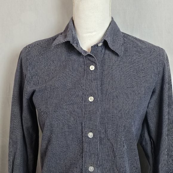 Rockies western plaid button front long sleeve top size small - Picture 2 of 15